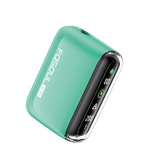 Fasoul Q1 pro主機 IQOS TEREA專用主機一彈兩抽神器 - 青色